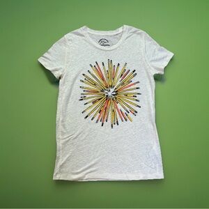 J. Crew "Garment for Good" Teach for America Linen tee